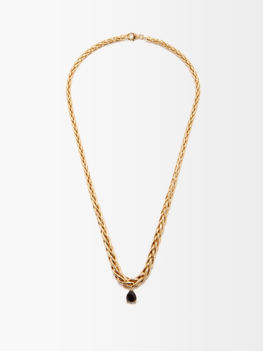 Yvonne Léon Spinel & 18kt gold necklace
