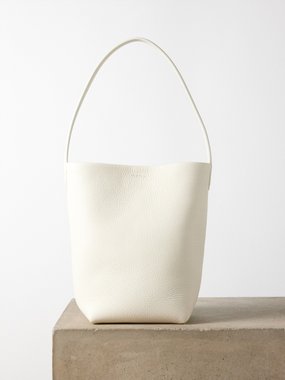 The Row Park small grained-leather shoulder bag