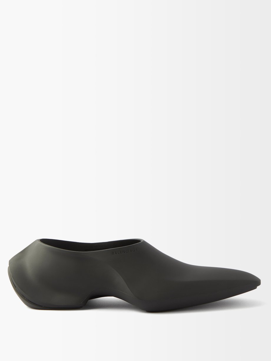 Black Space rubber loafers | Balenciaga | MATCHESFASHION US