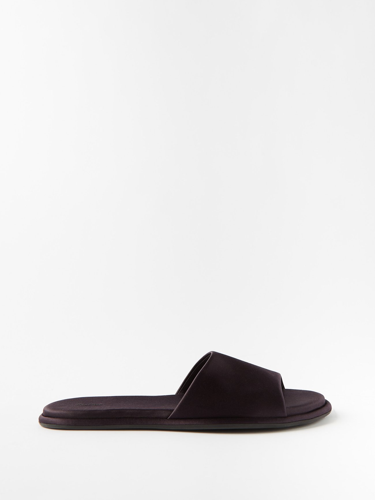 Grey Canal satin sandals | The Row | MATCHESFASHION UK