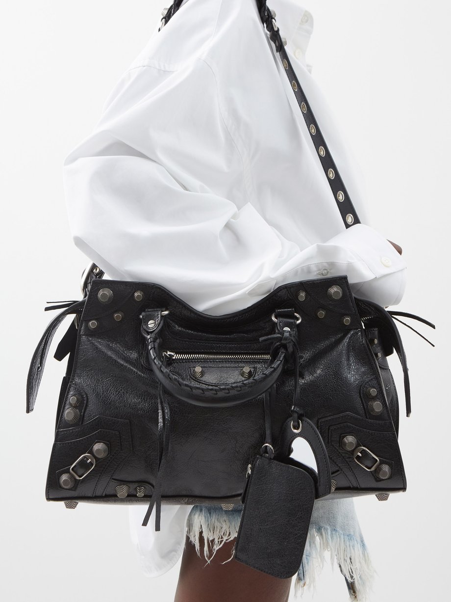 Black Cagole shoulder bag | Balenciaga | MATCHESFASHION US