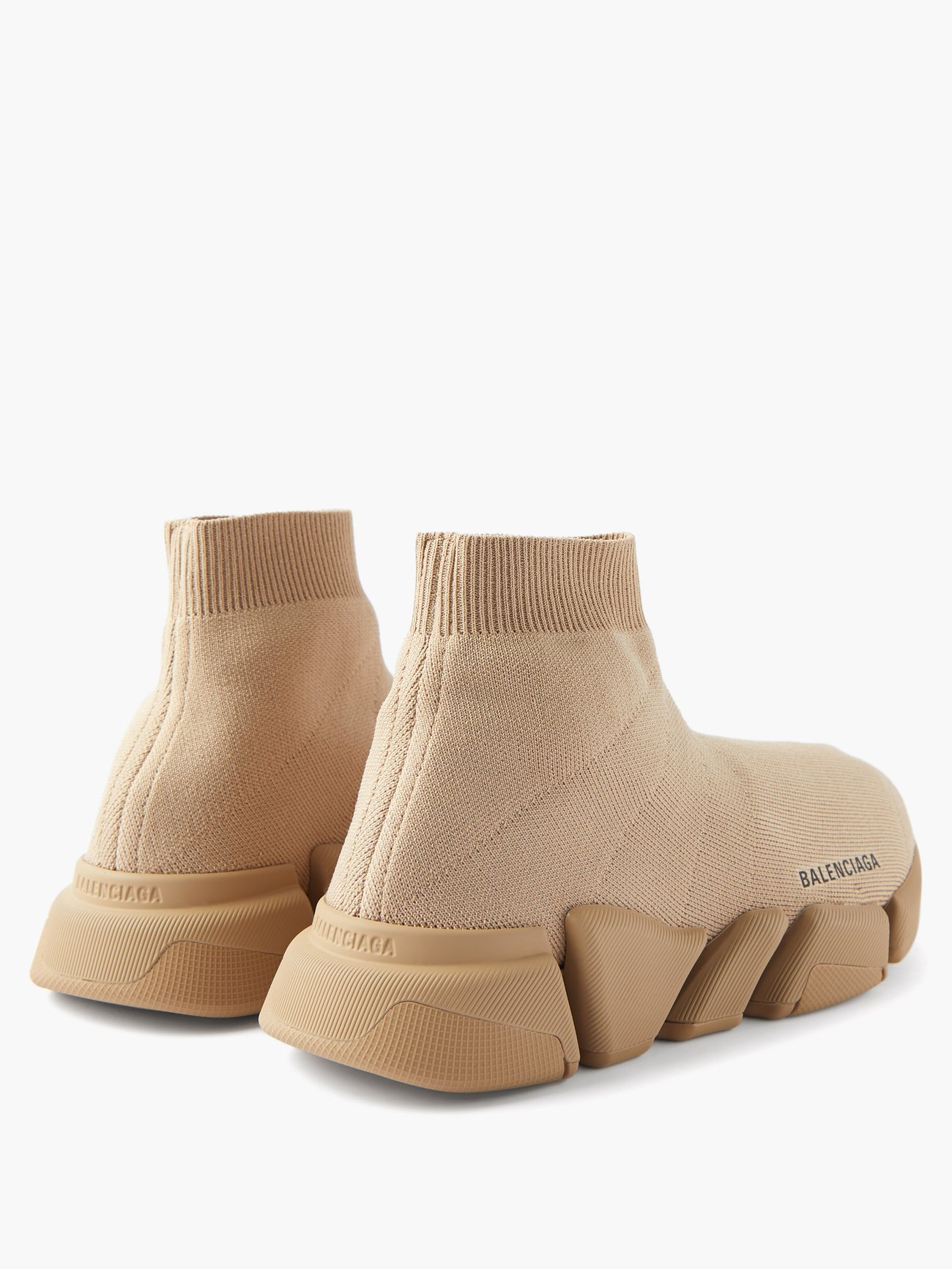 Balenciaga speed trainer on sale cream