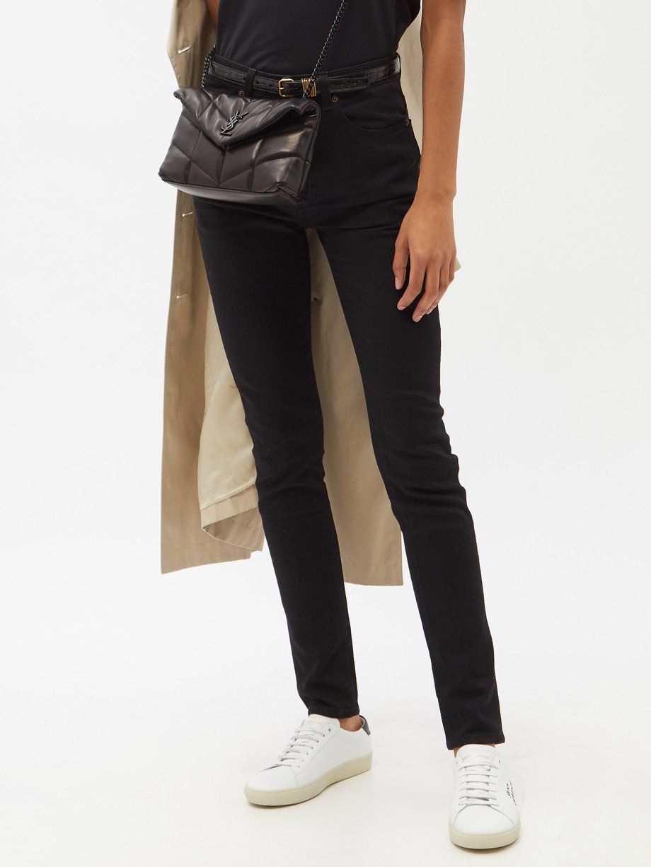 Black High-rise skinny-leg jeans | Saint Laurent | MATCHESFASHION UK