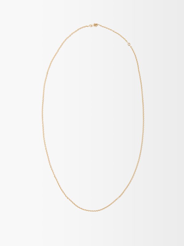 Viltier Forcat Ronde 60cm recycled 18kt-gold chain