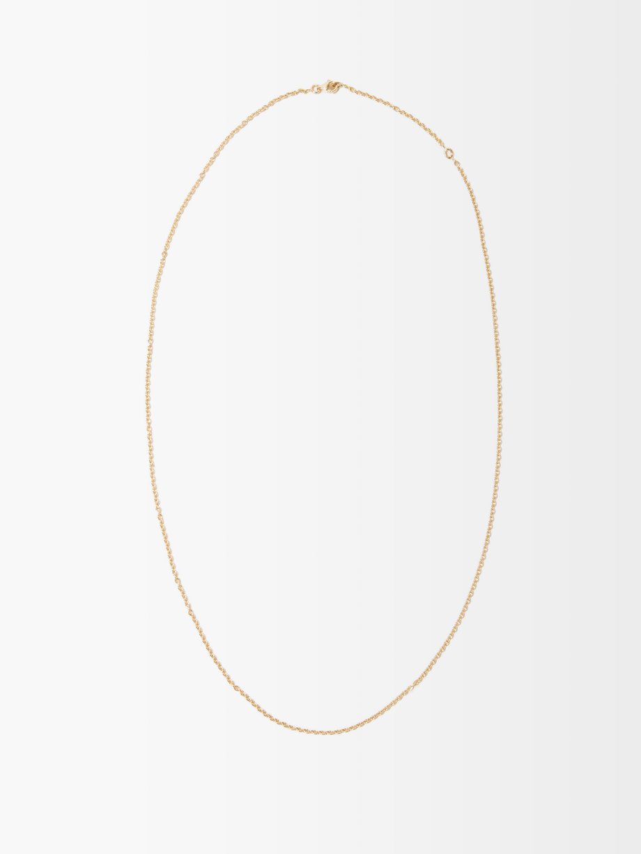 Viltier Forcat Ronde 60cm recycled 18kt-gold chain