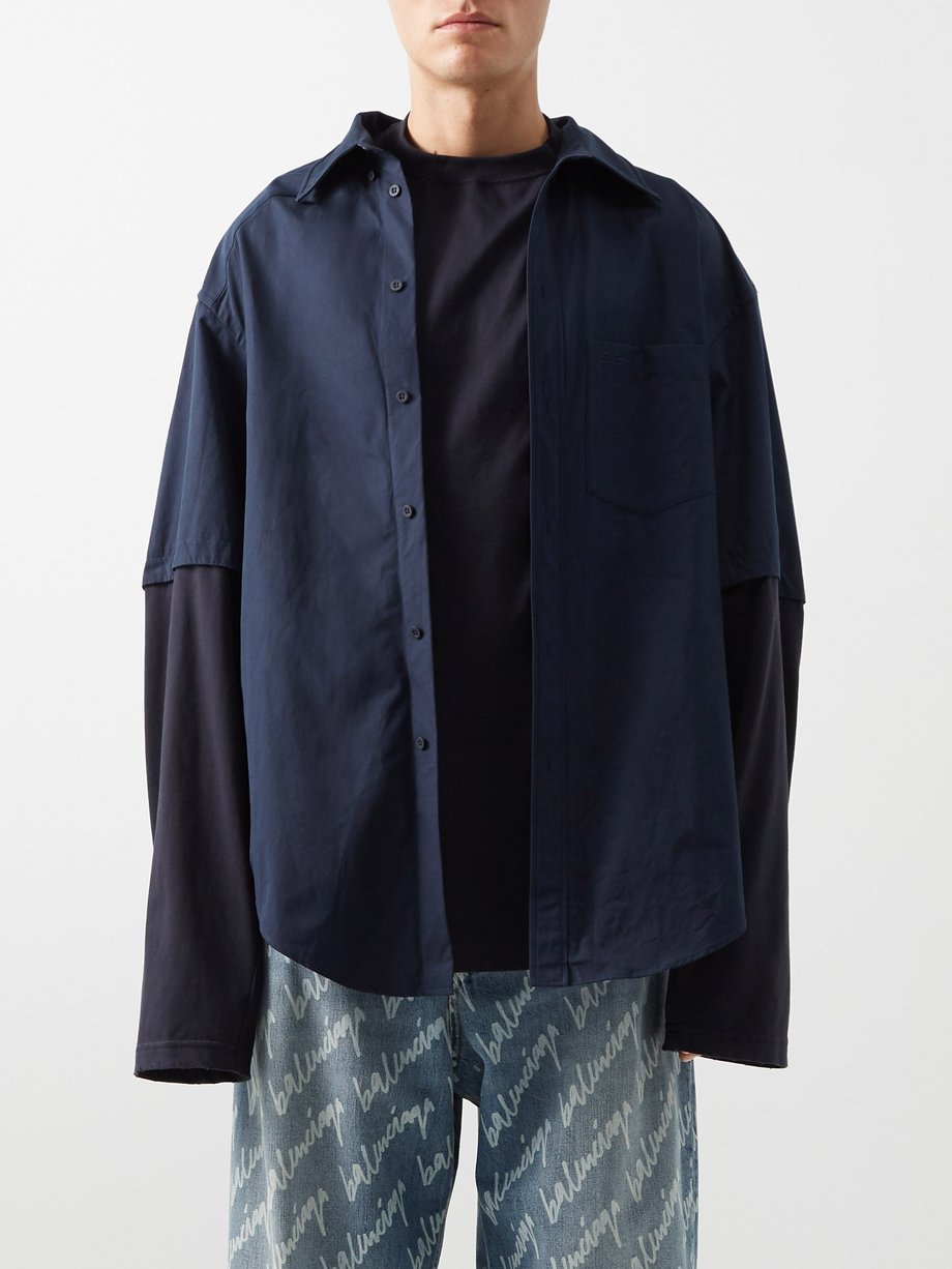 Pre  Loved Balenciaga Checkered Flannel Overshirt  Garmentory