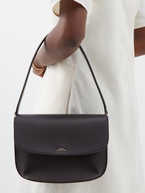 A.P.C. Sarah smooth-leather shoulder bag