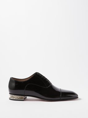 Christian Louboutin Greggyrocks patent-leather Oxford shoes
