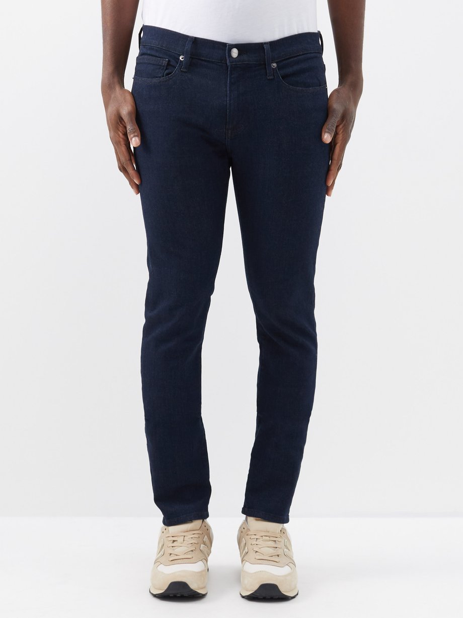 Blue L’Homme skinny jeans | FRAME | MATCHES UK