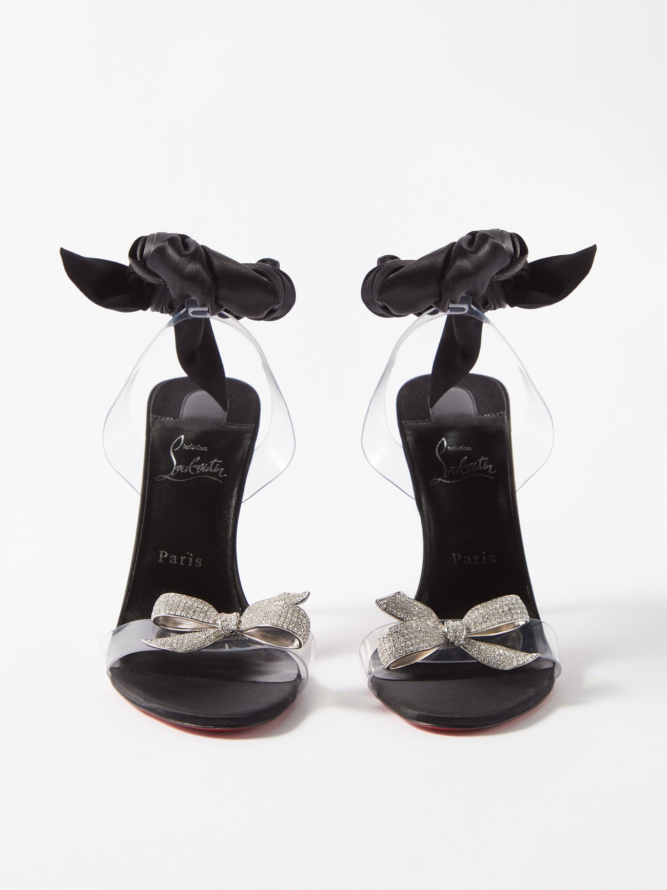 Christian Louboutin Women's Astrinodo Ankle-tie Sandals