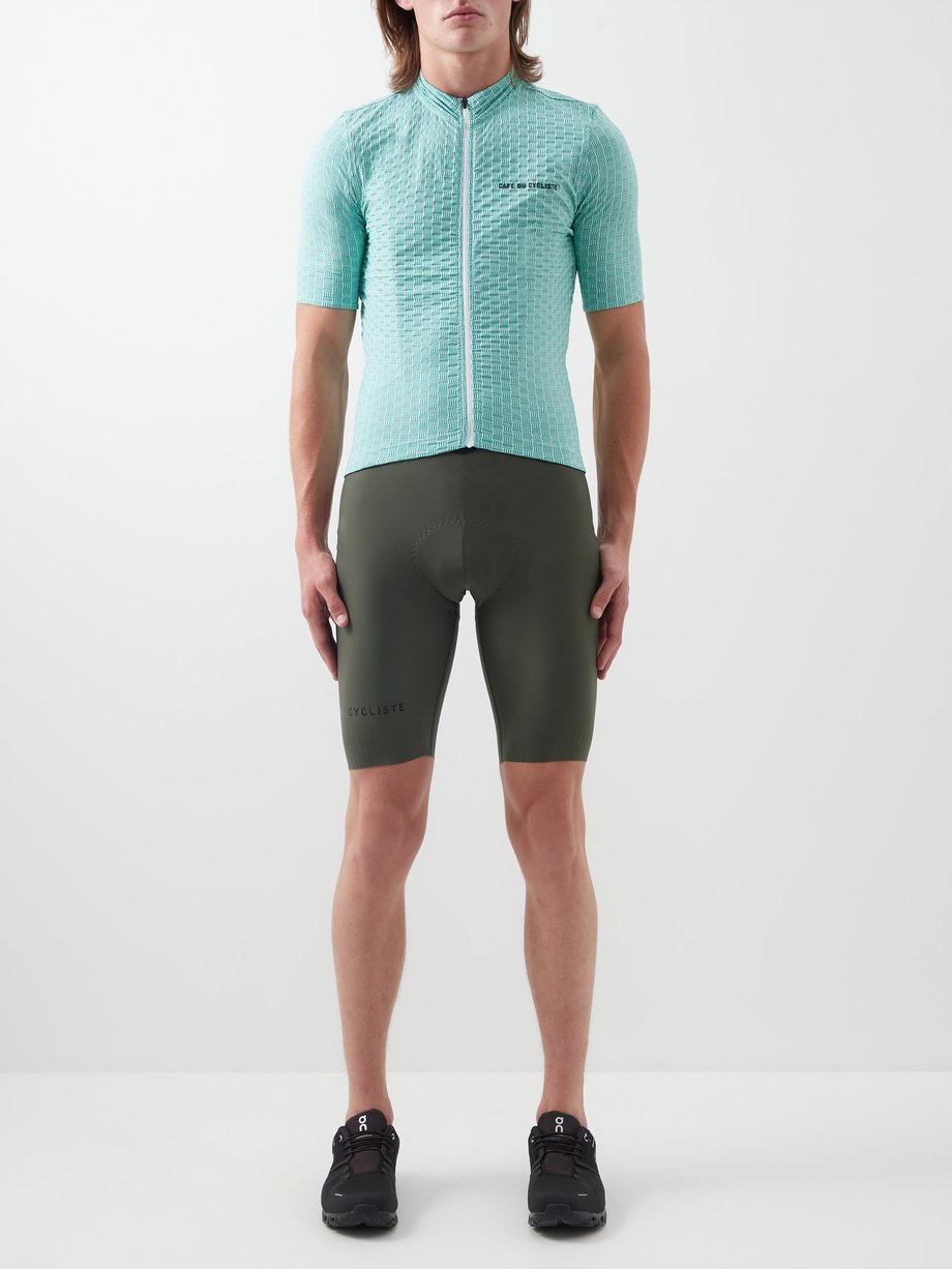 Green Marinette jersey bib shorts | Café Du Cycliste | MATCHESFASHION UK