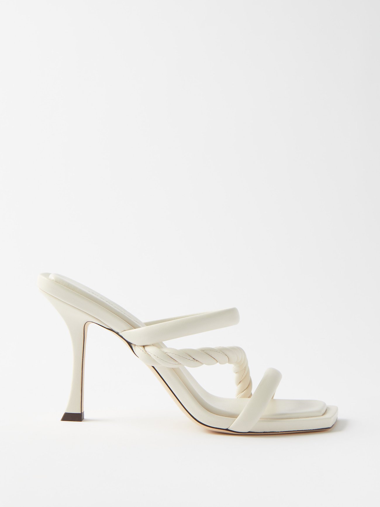 White Diosa 90 leather sandals | Jimmy Choo | MATCHESFASHION US