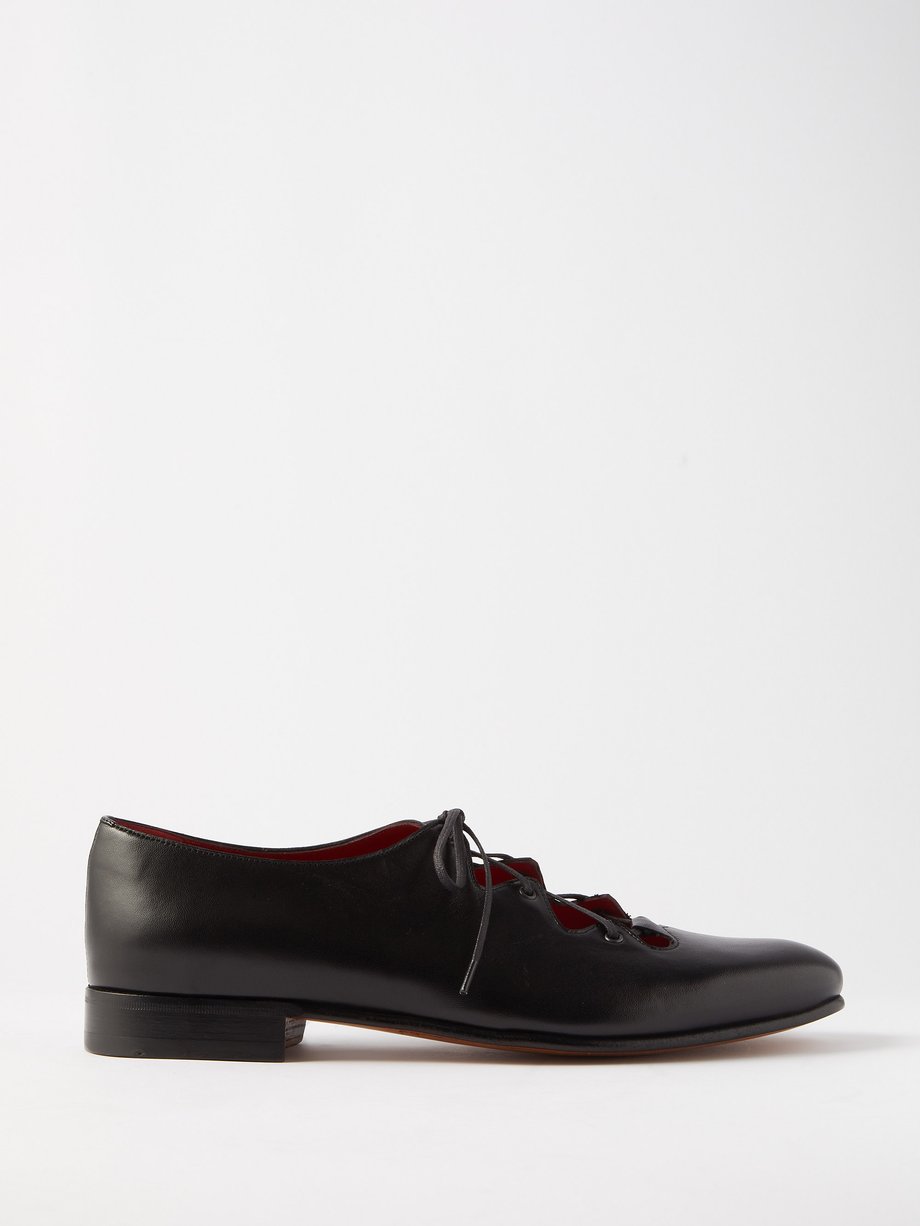 Black County Clare lace-up leather shoes | Bode | MATCHES UK