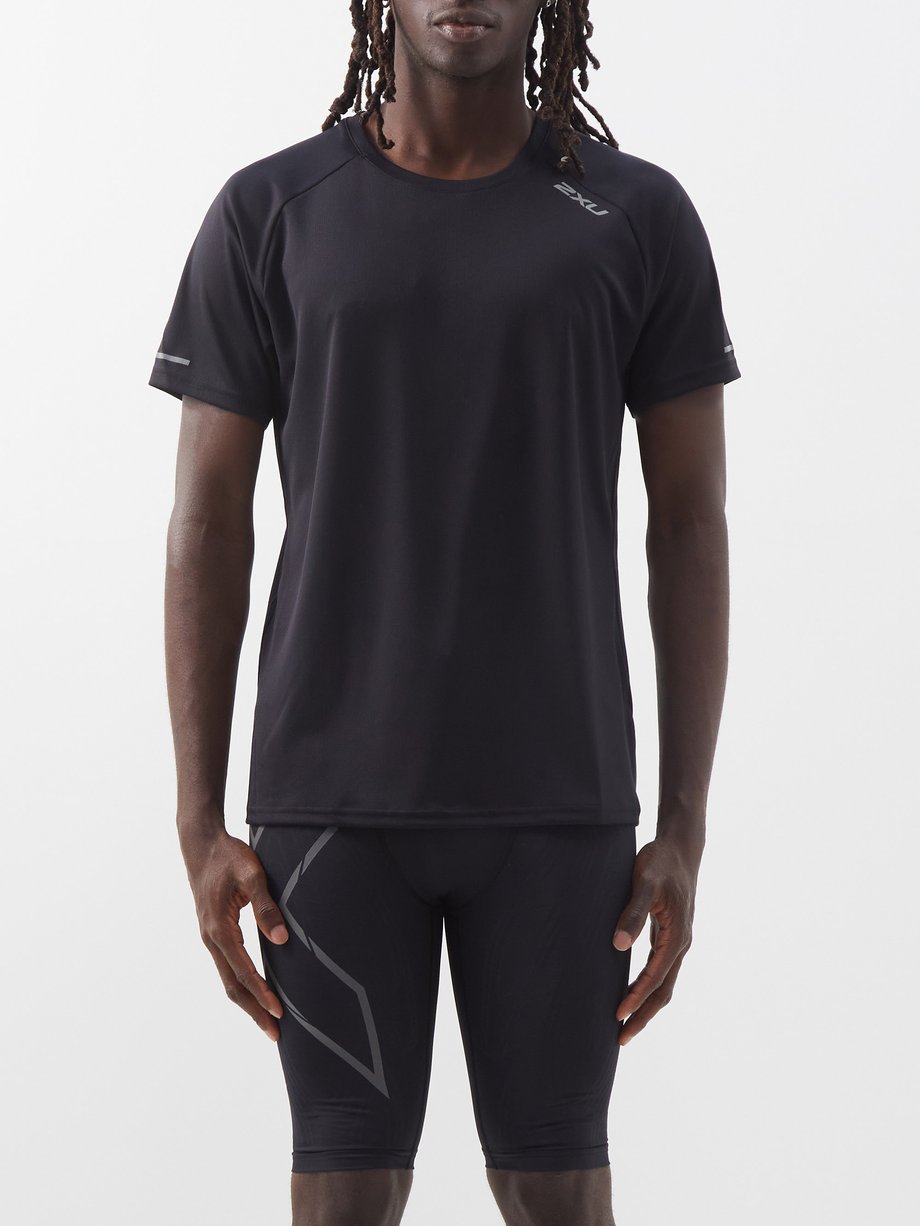 Black Aero technical-jersey T-shirt 2XU | MATCHESFASHION US