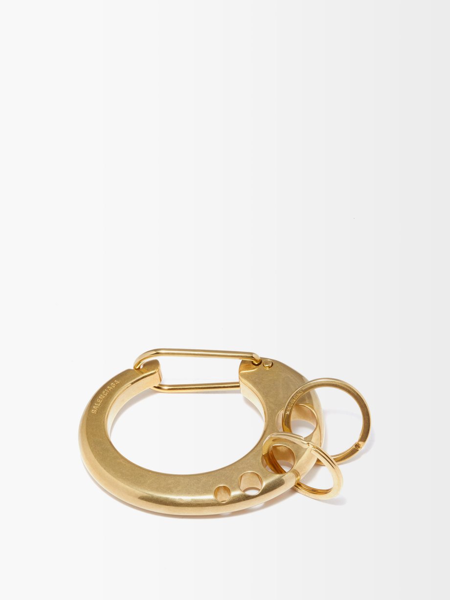 Plate Bracelet in Gold  Balenciaga  Mytheresa
