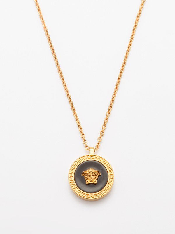 Medusa on sale necklace gold