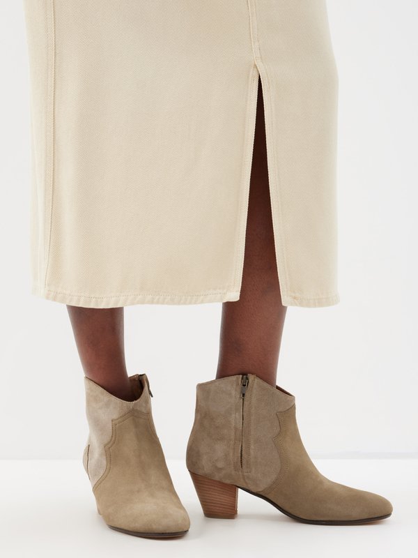 Isabel Marant Dicker suede ankle boots