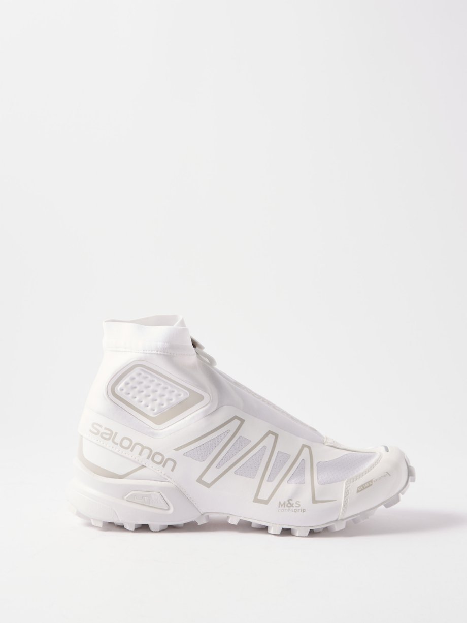 White Snowcross mesh and rubber boots | Salomon | MATCHESFASHION US