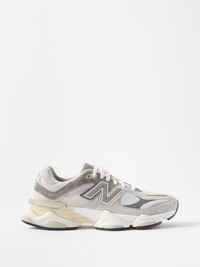 New Balance 9060 suede and mesh trainers