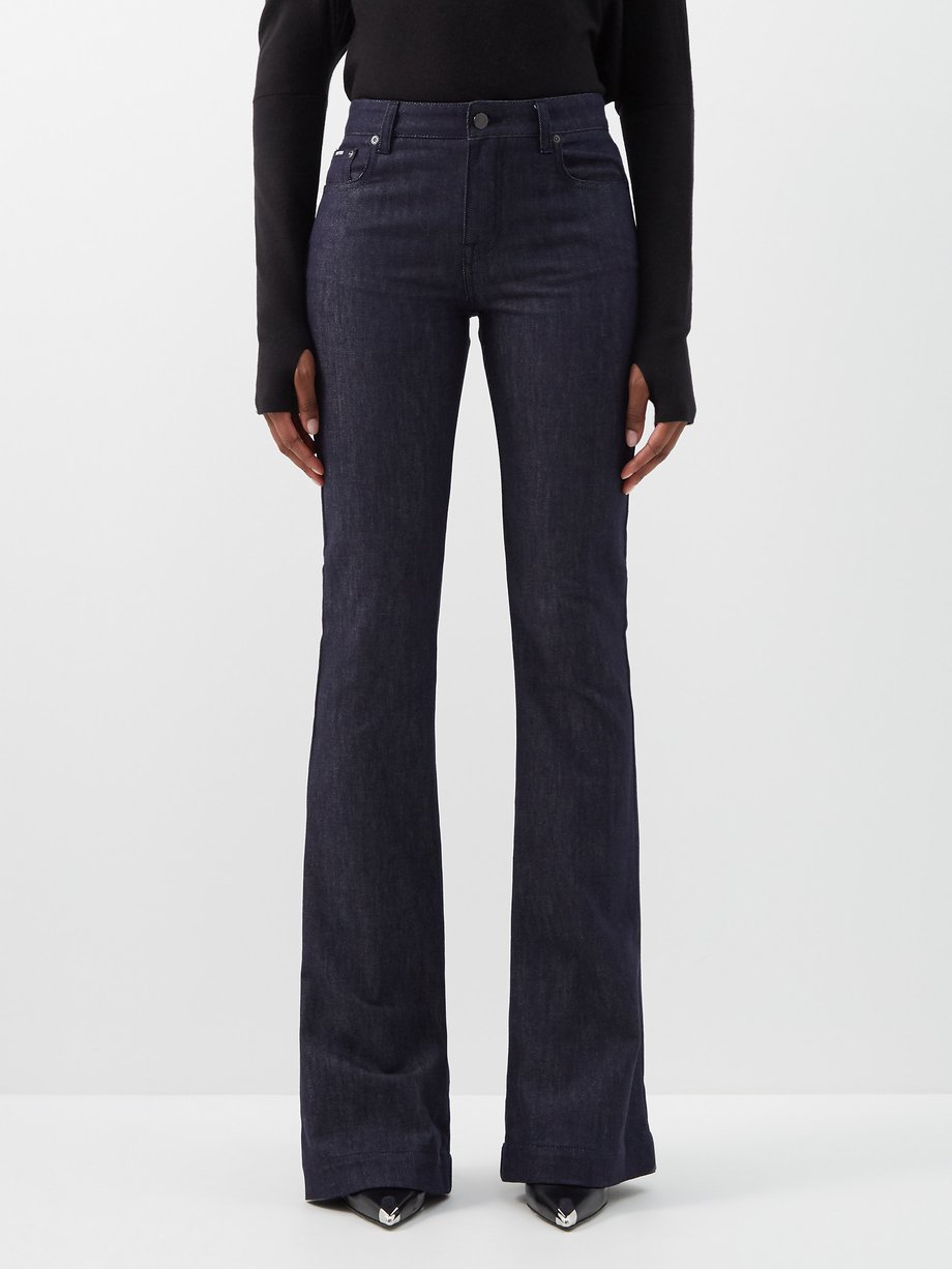 Blue High-rise flared jeans | Tom Ford | MATCHESFASHION AU