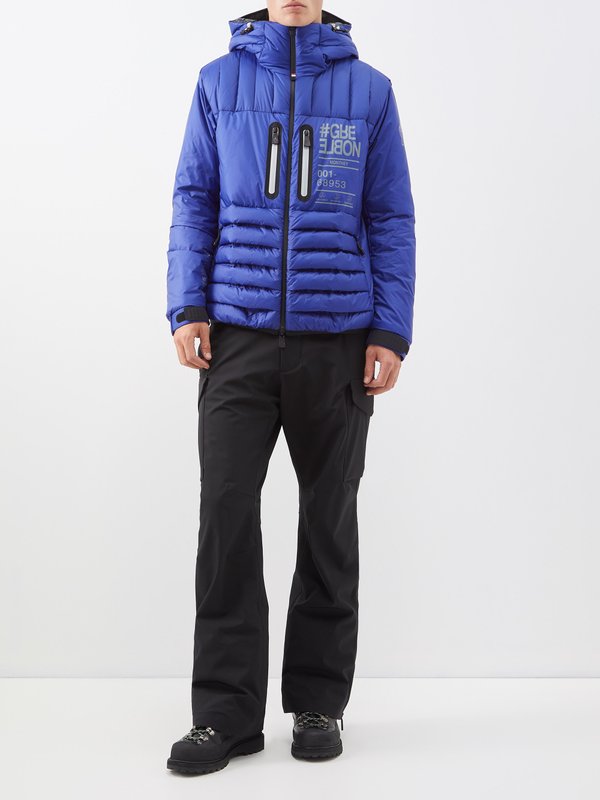 Moncler Grenoble Monthey quilted down jacket