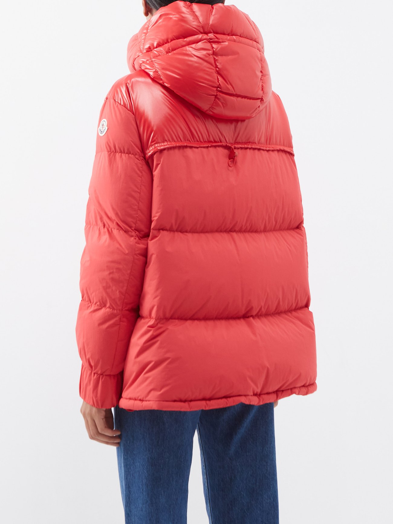 Etival hooded quilted down coat