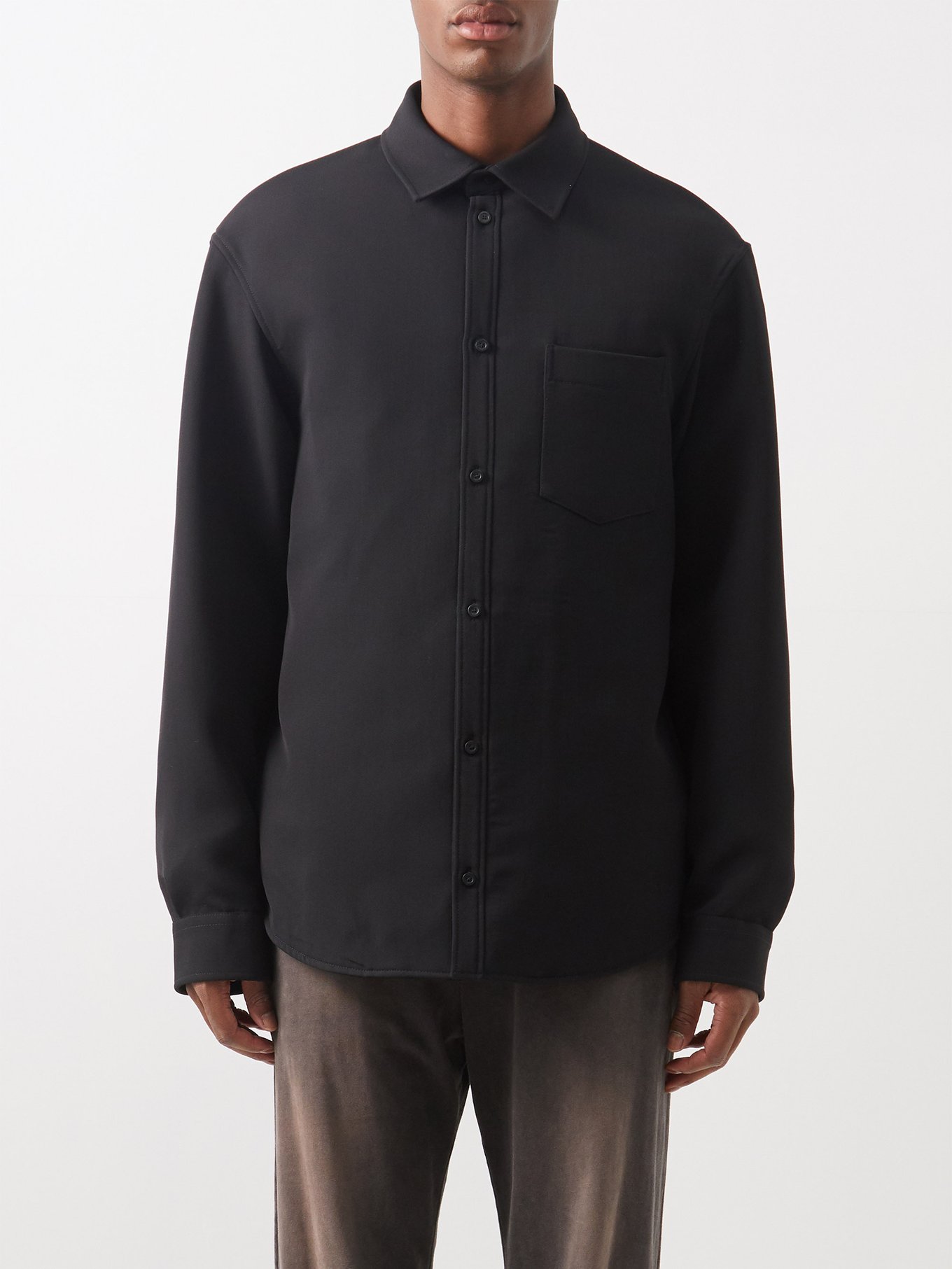 BALENCIAGA CottonDrill Overshirt for Men  MR PORTER