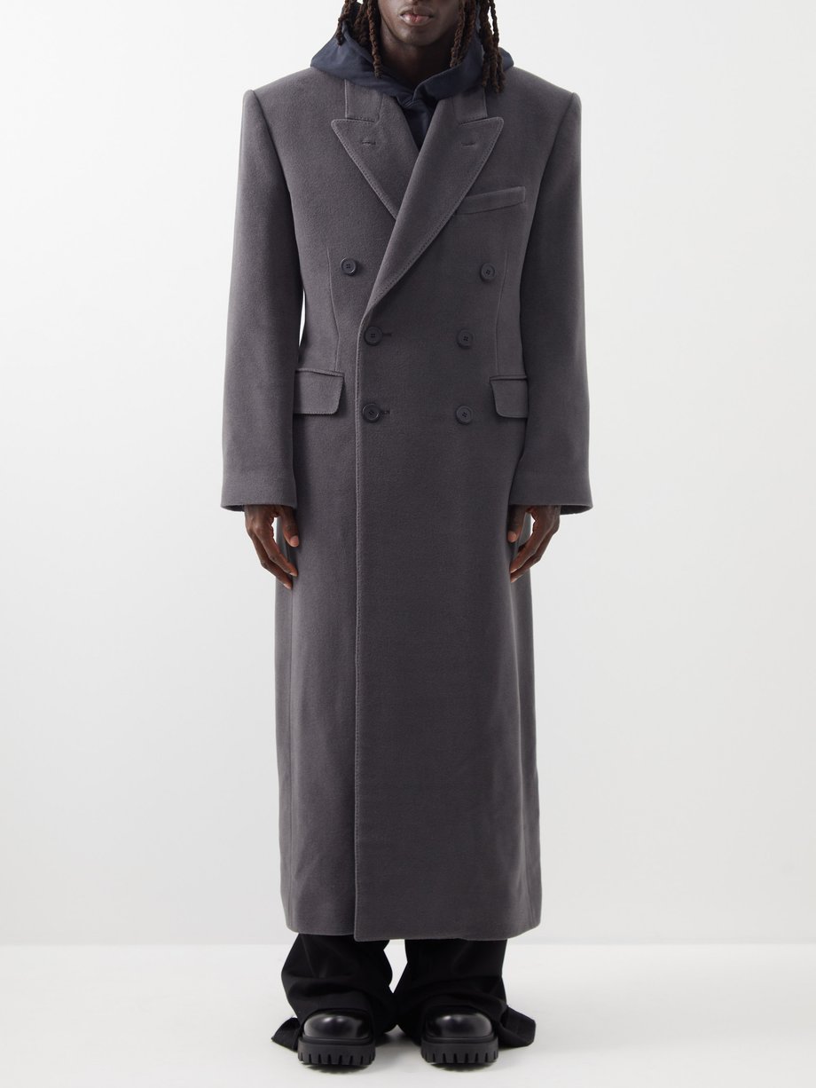 Coat Balenciaga Black size 34 FR in Synthetic  29697431