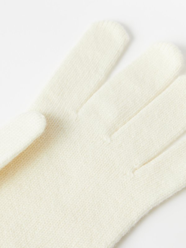 Moncler Longline wool-blend gloves