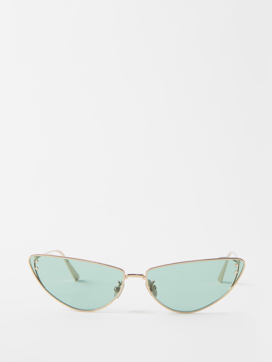 Christian Dior DDiorF 56mm Cat Eye Frame Sunglasses w Case  ShopHQcom
