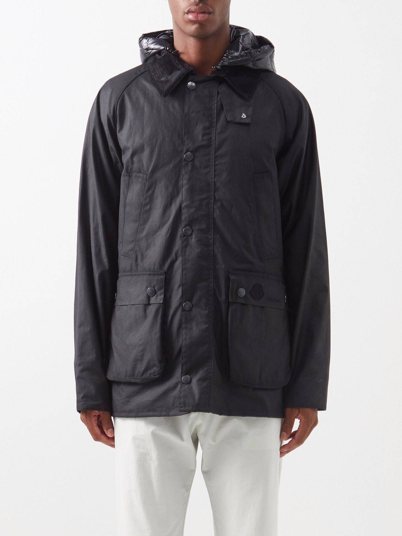 X Barbour Wight waxed-cotton jacket