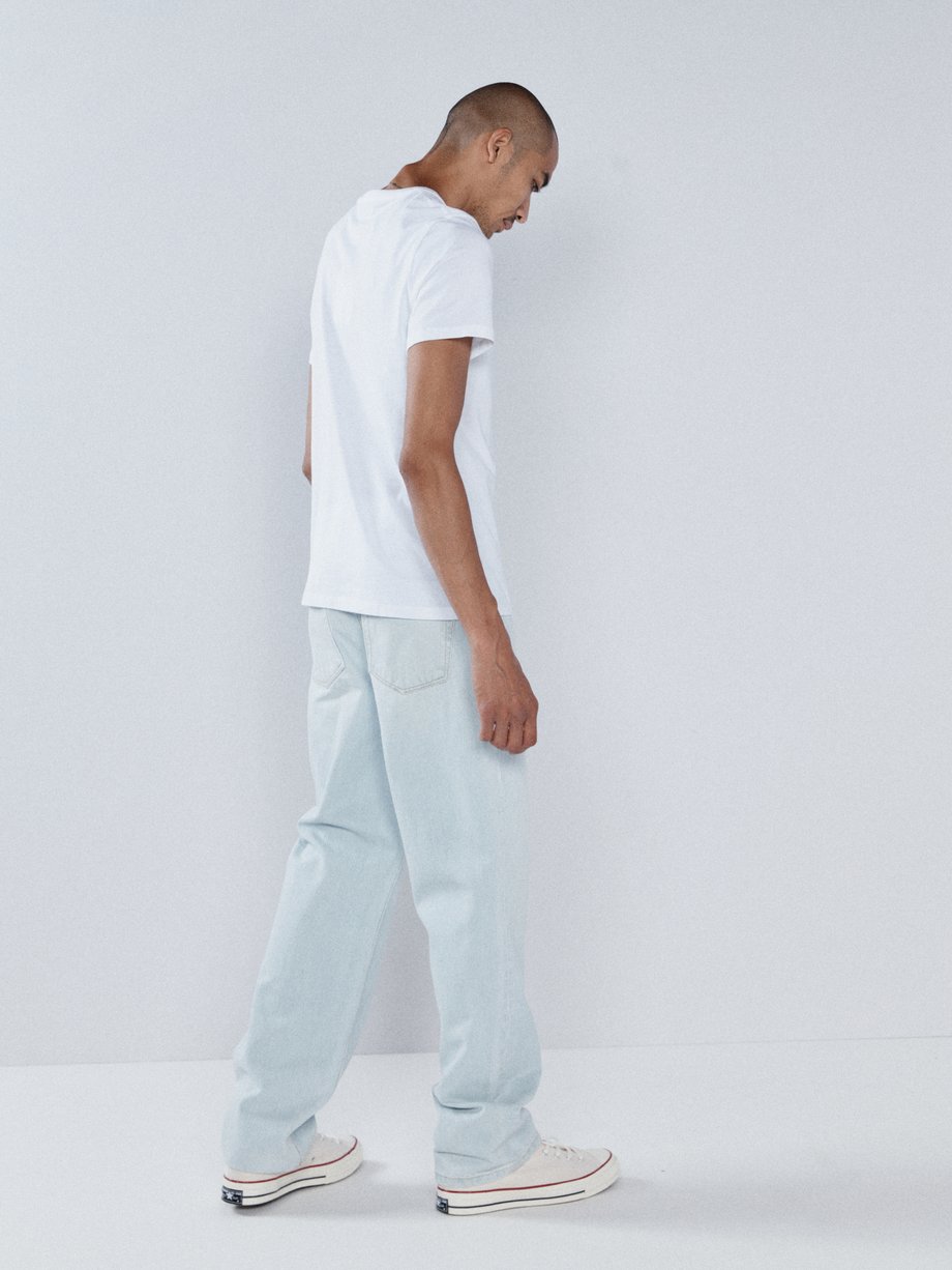 Blue Open organic-cotton low-rise jeans | Raey | MATCHES UK