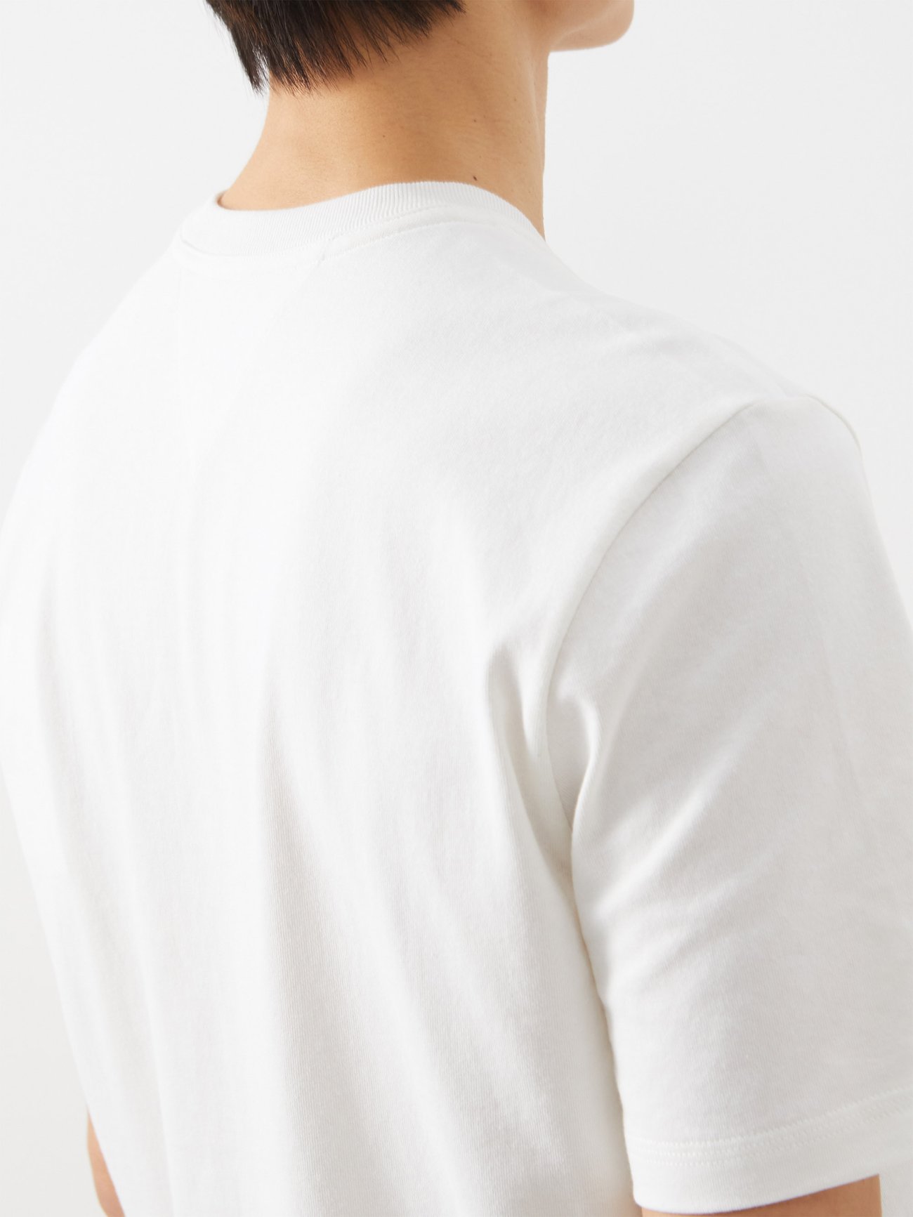 Chalk Sunrise cotton-jersey T-shirt, Bottega Veneta