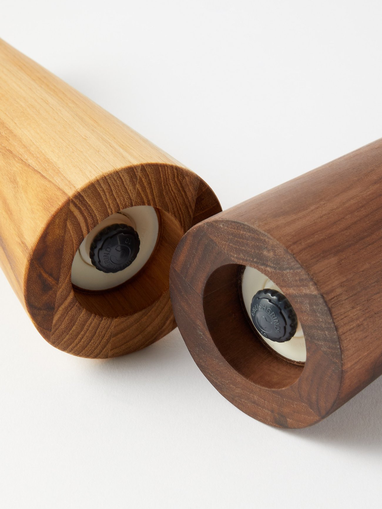 THE CONRAN SHOP Walnut and Teak Wood Salt and Pepper Grinder Set