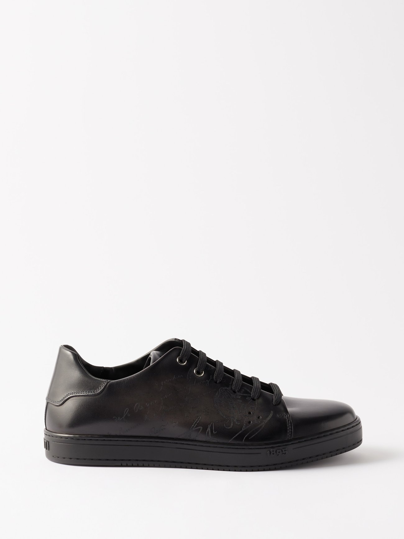 Berluti - Cap-Toe Venezia Leather Derby Shoes - Black Berluti