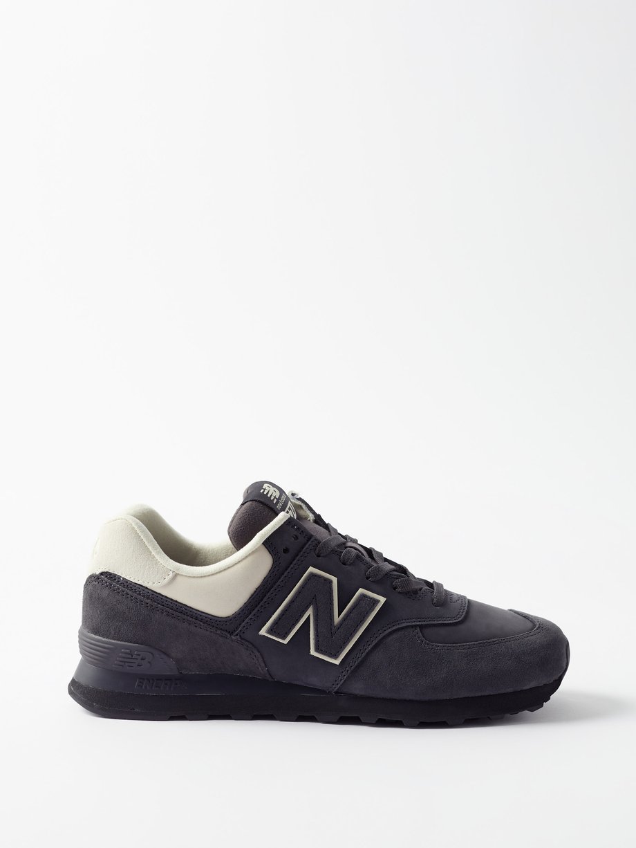 bijl cruise spijsvertering Grey 574 suede and leather trainers | New Balance | MATCHESFASHION US