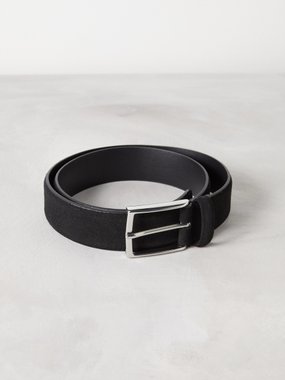 Anderson's Buckled suede belt
