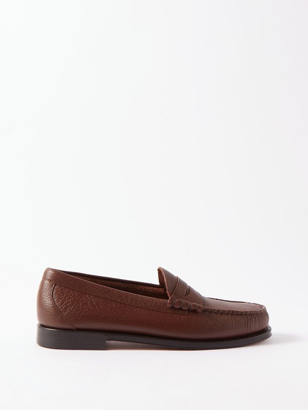 G.H. BASS Weejun Heritage Larson leather loafers