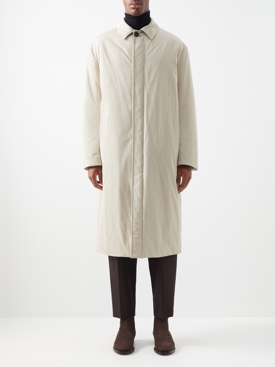 Beige Jang technical padded coat | The Row | MATCHESFASHION UK