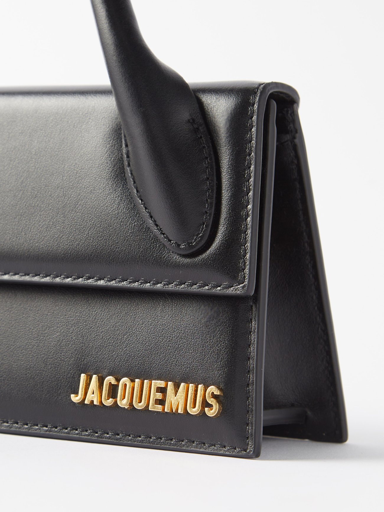 Jacquemus: Black 'Le Chiquito Long' Bag