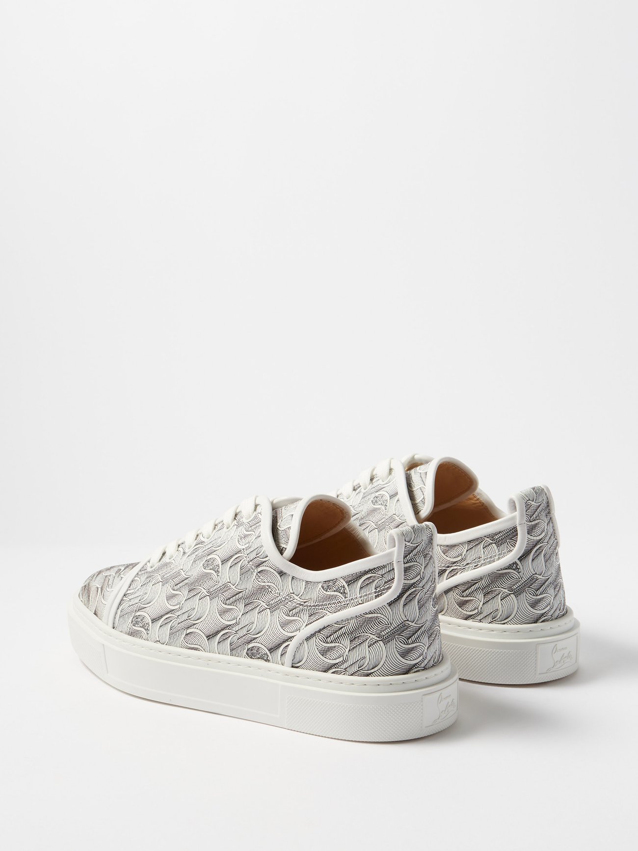 Christian Louboutin White Adolon Junior Sneakers