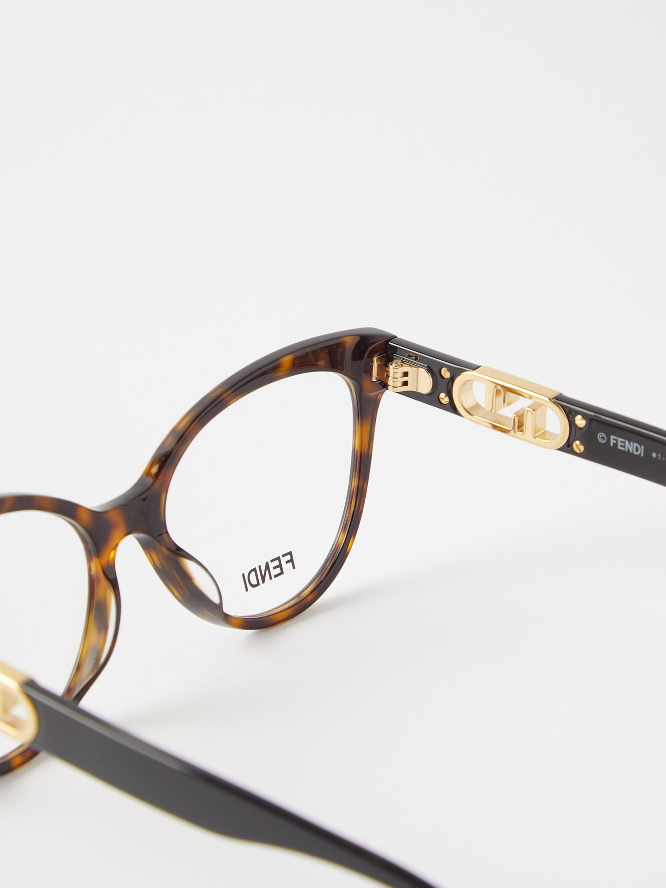 Fendi Cat-eye Printed Tortoiseshell Acetate Optical Glasses - one size -  ShopStyle Eyeglasses