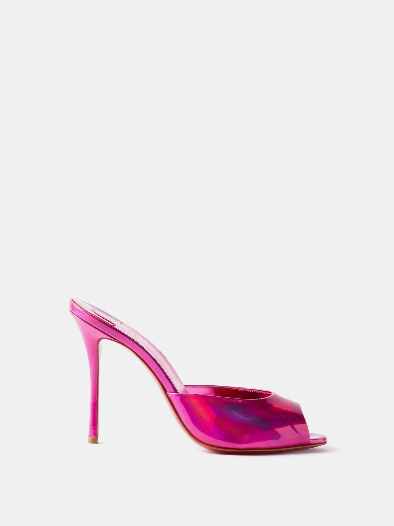 Christian Louboutin Me Dolly Patent Red Sole Sandals