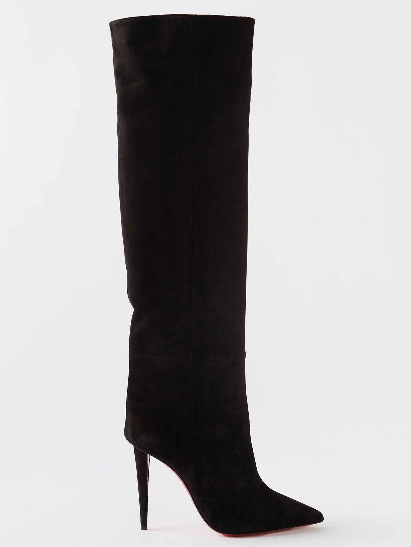Christian Louboutin Astrilarge Two-Tone Leather Booties