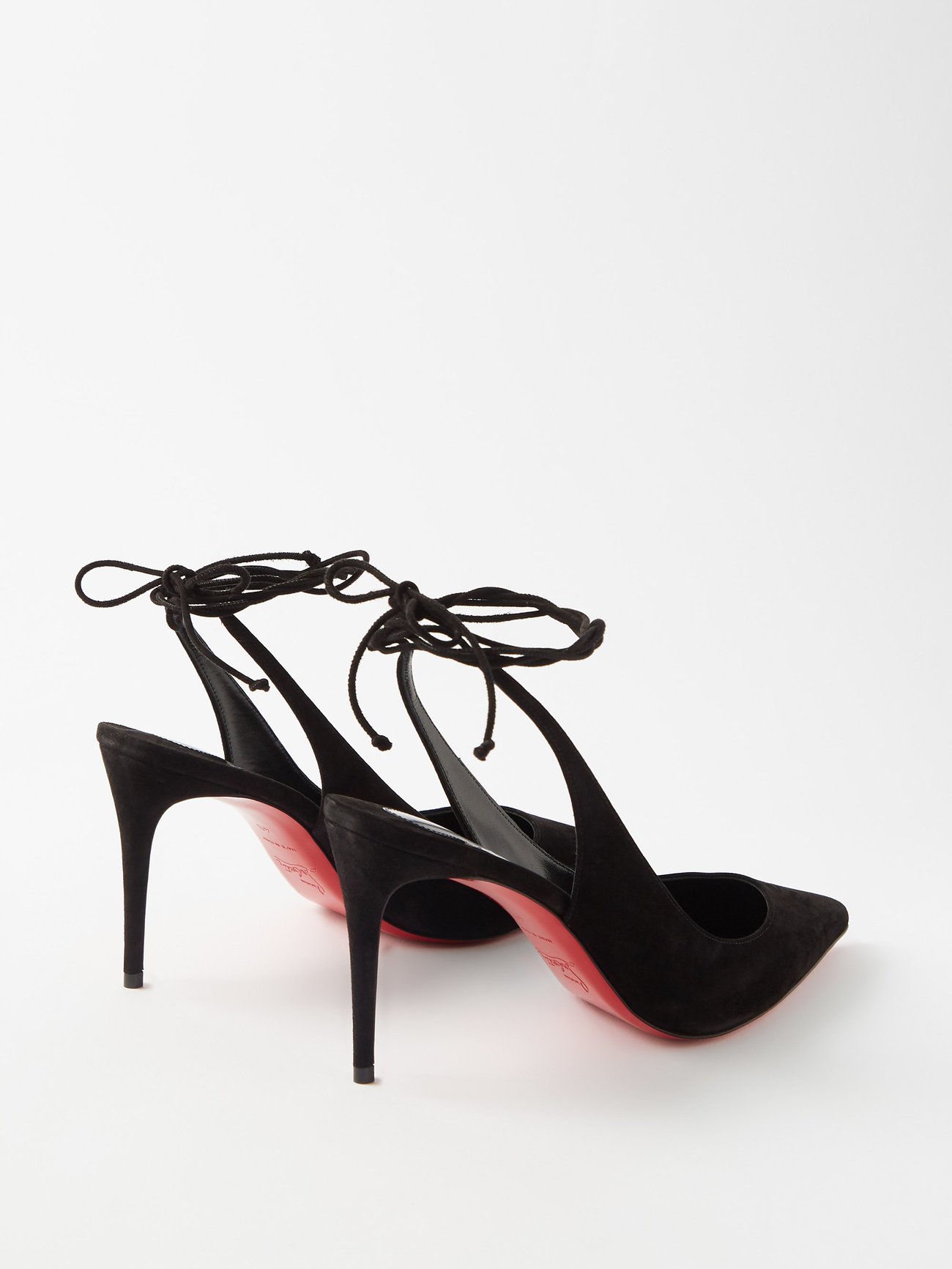 Christian Louboutin Kate Sling Suede Pumps