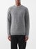 Raglan-sleeve lambswool sweater