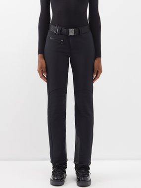 Bogner Madei belted softshell ski trousers