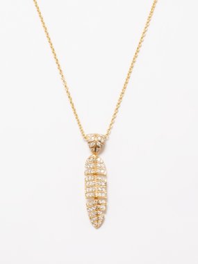 Jade Jagger Paradisica diamond & 18kt gold necklace