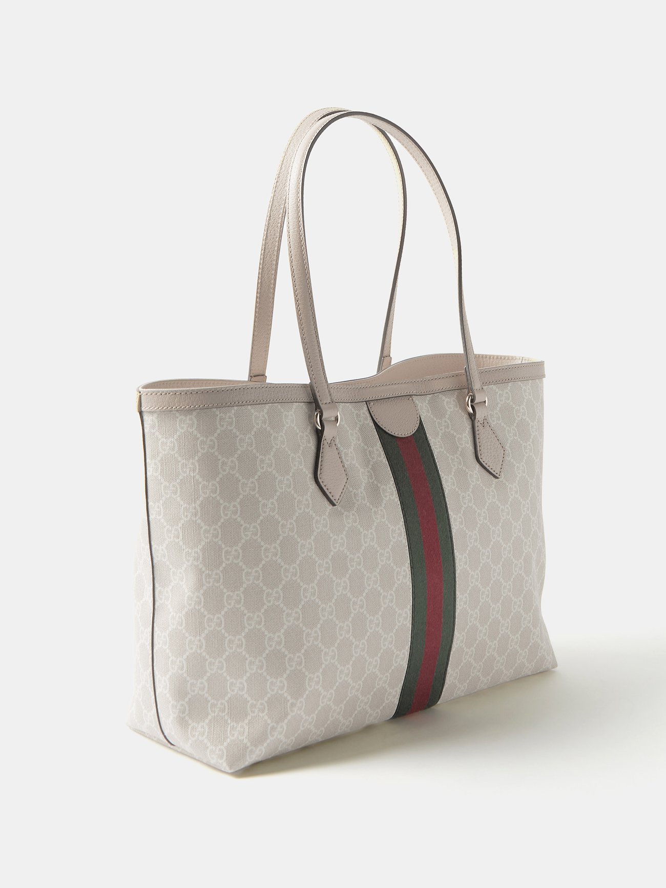 Printed Leather Gucci Ophida luxury tote bags for women, Size: 14 By 12