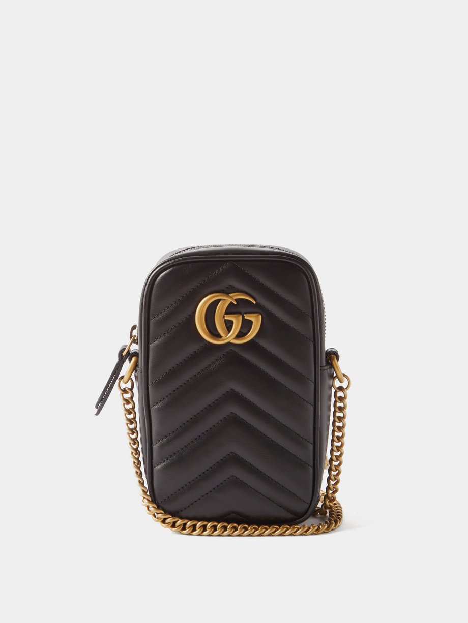 GG Marmont quilted leather cross-body bag | Gucci